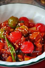 Rempah Ratus Acar Buah Jeruk Resep Masakan Makanan Memasak