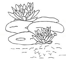 These alphabet coloring sheets will help little ones identify uppercase and lowercase versions of each letter. Lily Pad And Blooming Water Lily Coloring Page Color Luna