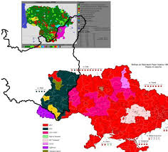 This Map Superimposes The Border Of The Second Polish Republic On The Electoral Results Of The Elections In Ukraine And Lithuania Maps