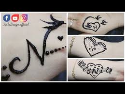A alphabet mehndi design trick||new simple henna design |latest henna mehndi trick 2020dear all if u like my design please like n share nd dont forget . 23 Alphabet Mehndi Ideas Mehndi Designs For Hands Mehndi Designs Mehndi Designs For Fingers