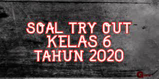 Try out online sd kelas 6 bahasa indonesia. Soal Try Out Usbn Kelas 6 Sd Mi Tahun 2020 Beserta Kunci Jawaban Info Pendidikan Terbaru
