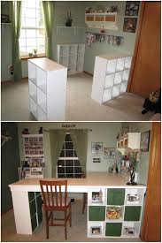 Craft room full of fabric. 25 Creative Diy Projects To Make A Craft Table I Creative Ideas