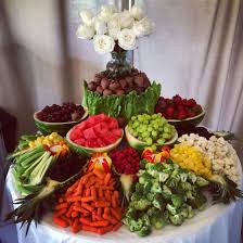 Awesome Fruit And Veggie Table Great For Any Party Food Food Presentation Fruit Tables