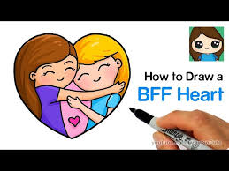 How To Draw Two Best Friends Step By Step Drawing quotes i like 23 ideas. how to draw two best friends step by step