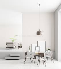 When it comes to bringing stunning dining rooms to life, the architects and designers of the ad100 have a wealth of knowledge and ideas. Mock Up Poster Frames In Scandinavian Style Dining Room Interior Minimalist Dining Room Design 3d Illustration Stock Illustration Illustration Of White Furniture 149692769