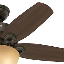 I am concerned that the ceiling fan will be too close to the lights, and will create a strobe effect when both are on. 42 Inch Hunter Fan Builder Small Room Ceiling Fan With Light New Bronze Finish 52218 Destination Lighting