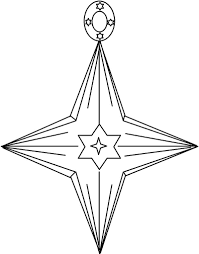 Download and print free christmas star coloring pages. Christmas Star Ornament Coloring Page Christmas Ornament Coloring Page Christmas Coloring Pages Easter Coloring Pages