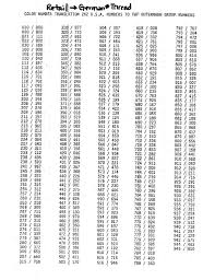 gutermann mara thread numbers retail gutermann thread