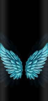 Blue Wings Wallpaper Wings Wallpaper Blue Wallpaper Iphone Black And Blue Wallpaper