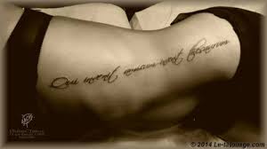 C'est une écriture souveraine, car elle subvertit et renverse la langue, qui. Significations Tatouage Phrase Lettre Ecriture Et Calligraphie 270