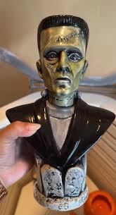 My Ceramic Monster statue I made and painted