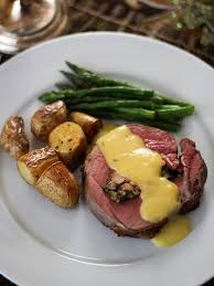Maine Lobster Stuffed Chateaubriand With Bearnaise Sauce Recipe Fine Dining Recipes Beef Recipes Recipes