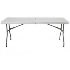 Garden 6ft Folding Plastic Table White Plastic Tables Table Folding Table