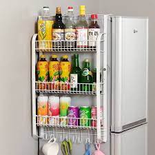 廚房牆面角落全利用 10款創意收納好物 讓雜亂廚房鹹魚翻身 kitchen storage shelves kitchen refrigerator storage shelves