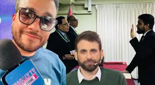 Reportero de Magaly Medina, John Tirado, PRESUME su título profesional a  Rodrigo González: "Nunca seremos iguales, yo no nací en cuna de oro"