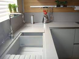 Granito Corian Silestone Ou Aco Inox Para A Bancada Da Cozinha Quintela Torres Quintela Torres Bancada Cozinha Bancadas Corian Marmore Para Cozinha