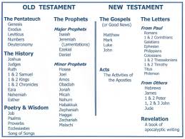 Brief Overview Of The Prophets Without Going Into Any Great