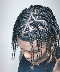 Triangle Partie 2 De Torsion Strand In 2020 Mens Twists Hairstyles Twist Braid Hairstyles Mens Braids Hairstyles
