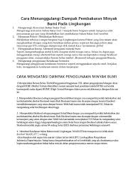 Berikut ini ada cara mengatasi mabuk perjalanan yang bisa kamu lakukan. Cara Menanggulangi Dampak Pembakaran Minyak Bumi Pada Lingkungan