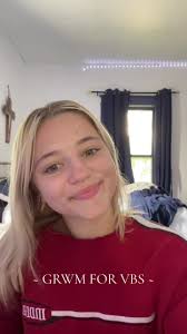 GRWM FOR VBS ✝️ #god #churchcamp #grwm