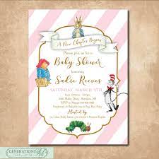 Storybook Baby Shower Invitation Printable Digital File Book Etsy Printable Baby Shower Invitations Storybook Baby Shower Baby Shower Invitations