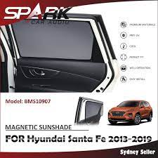 2013 hyundai santa fe side window deflectors. Ad Magnetic Car Window Sun Shade Blind Mesh Rear Door For Hyundai Santa Fe 2013 Ebay
