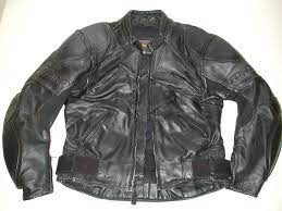 Fieldsheer Men S Black Leather Motorcycle Biker Jacket Sz Etsy