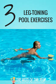 Total Body Pool Workout To Get You Fit Fast The Mom Of The Year Pool Workout Exercise Pool Swimming Pool Exercises