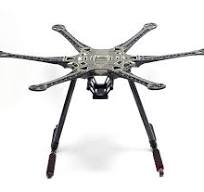 S550 Hexacopter Frame Kit 6-Axis Drone Flame with Carbon Fiber Landing Gear