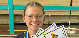 Cleo's sensational swimming effort