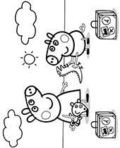 Maybe you would like to learn more about one of these? Peppa Pig Merry Christmas Printable Coloring Sheet