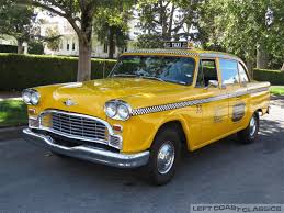 Image result for Federal Yellow 1956 Checker Taxi