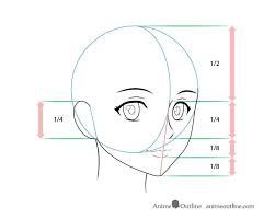 Maybe you would like to learn more about one of these? How To Draw An Anime Female Face 3 4 View Face Proportions Drawing Anime This Tutorial Explains Drawing Proportions Anime Face Drawing Female Face Drawing