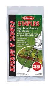 Staples are especially helpful on planting beds set at a slope. Garden Metal Wire Staples 25 Pk Canadian Tire