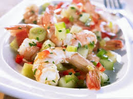 Garnelensalat Auf Kreolische Art Rezept Garnelensalat Rezepte Lebensmittel Essen