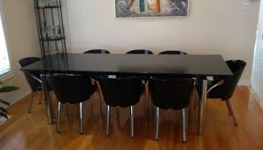 Dining table granite top #dining #table designs marble or granite top #dining table dining table with granite top india 6 seater dining table granite top granite top dining table bangalore modern granite. Really Nice 9 Pcs Granite Top Dining Table Set By Eric La Vendu Elv Store Linkedin