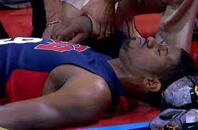 It was difficult to watch the injury that paul george sustained tonight while. Paul George Injury Indiana Pacer Suffers Gruesome Leg Injury