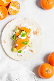 While your salmon is cooking, chop up the oranges, avocado, red onion, jalapeño and cilantro. Simple Fish Tacos With Clementine Salsa Sprinkles Sea Salt