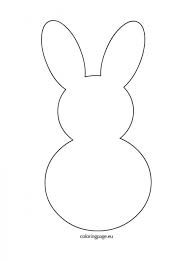 Easter egg templates | unique easter games; Bunny Templates To Print Rabbit Outline Template Printable Easter Template Easter Templates Bunny Templates Easter Bunny Template User Has A Whole Lot Liberty Within The Printing Process E Beaute Sante