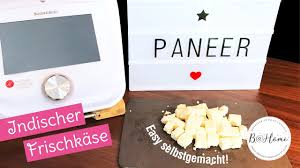 Paneer Indischer Frischkase Monsieur Cuisine Connect Plus Youtube Paneer Palak Paneer Selbstgemacht