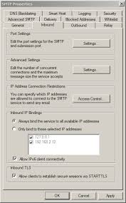 Aws blocks outbound traffic on port 25 (smtp) of all ec2 instances and lambda functions by default. Smtp Inbound