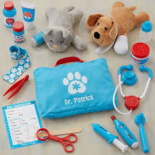 Personalized Melissa Doug Pet Vet Set Personalized Pet Pet Vet Animals For Kids