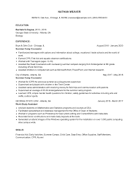 summer camp counselor resume examples