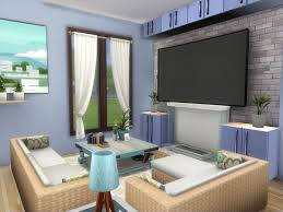 Lenabubbles82 S Sunville No Cc Sims House Living Room Sims 4 Sims 4 House Design