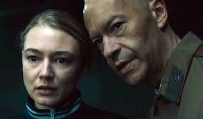 It stars oksana akinshina as a young doctor who is recruited by the military to assess a cosmonaut who survived a mysterious space accident and returned to earth with. Movie Review Cosmonaut Brings Home An Unwanted Guest In Sputnik Movie Nation