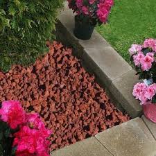 Vigoro 0 5 Cu Ft Decorative Stone Red Lava Rock 440897 The Home Depot Landscaping With Rocks Lava Rock Landscape Stone Decor