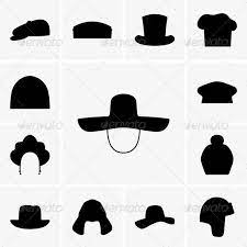 Hats Vector Graphics Design Pictogram Illustration Design