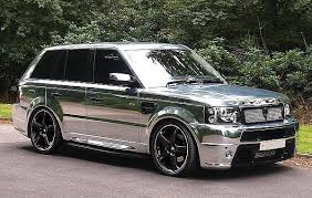 Custom Chrome Full Body Range Rover Cars Autos Suv Luxury Range Rover Luxury Car Photos Range Rover Sport