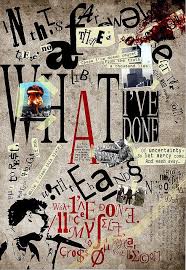 What I Ve Done By Linkin Park Dadaism Dada Art Dada Collage Text Art