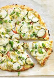 Summer Squash Pizza Recette Avec Images Recettes De Cuisine Recette Courgette Verte